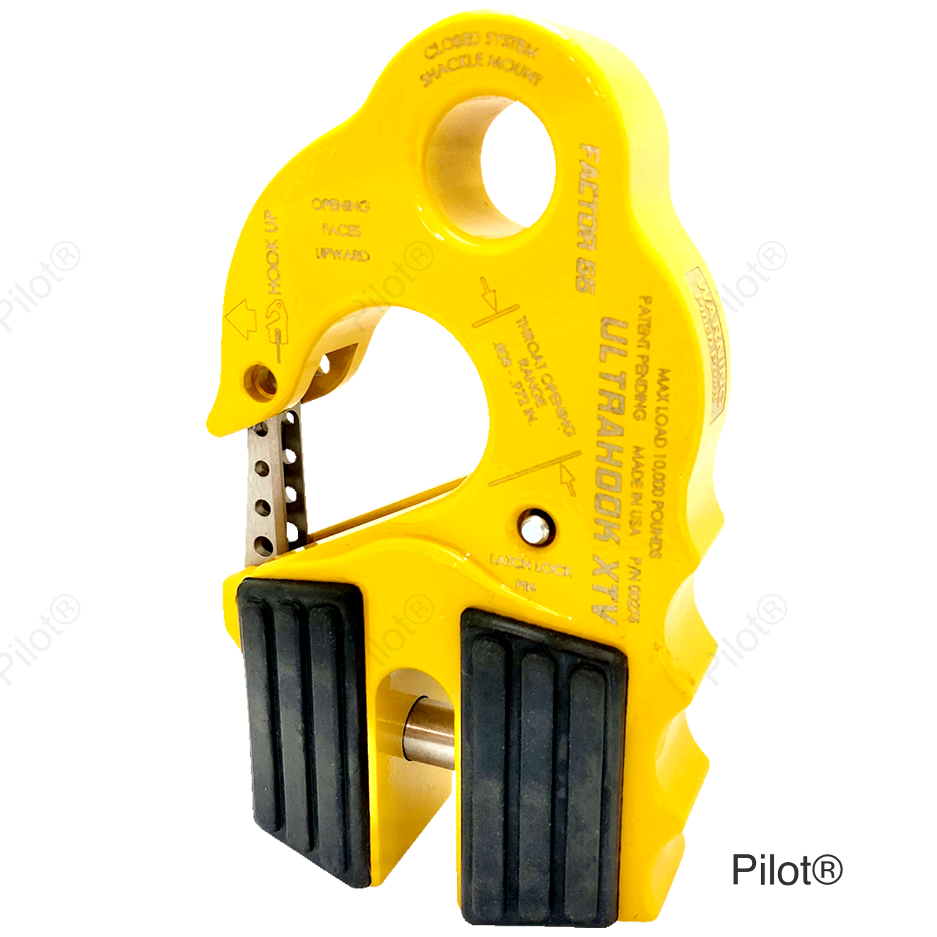 UltraHook XTV Winch Hook - Yellow