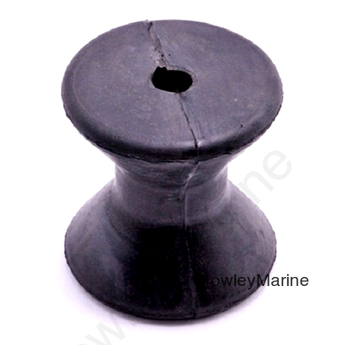 Marine Roller Spool-Type 3" Rubber, 1/2" Hole (404800)