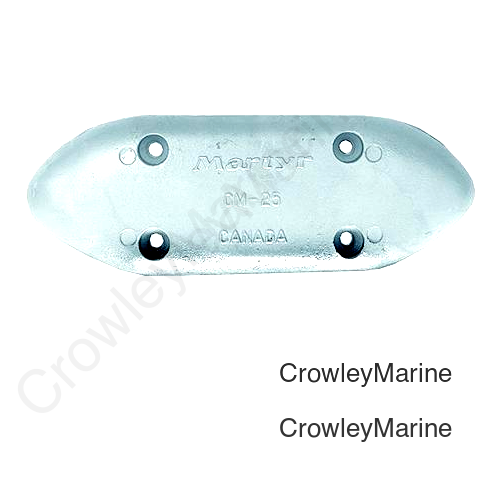 9 1/4X3 3/8X3/4 HULL ANODE