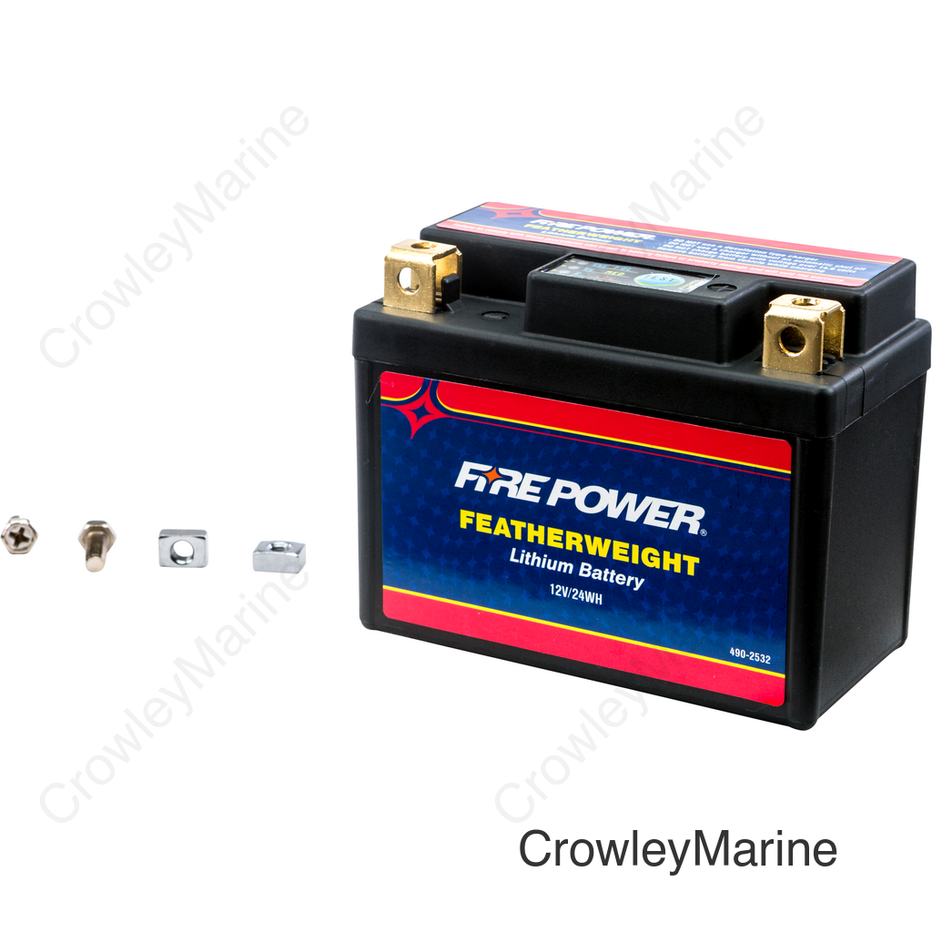 FEATHERWEIGHT LITHIUM BATTERY 130 CCA LFP03-FP-IL 12V/24WH