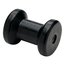 Seachoice Molded Spool Roller w/ Plastic Sleeve, Black, Boat Trailer, 8 In. X 5/8 In. thumbnail-1