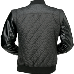 JCKT WM TXT BOMBER BLK XL thumbnail-0