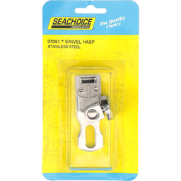Seachoice Marine-Grade Safety Hasp w/ Swivel Eye, Polished 316 Stainless Steel, 3 In. X 1-1/4 In. thumbnail-6