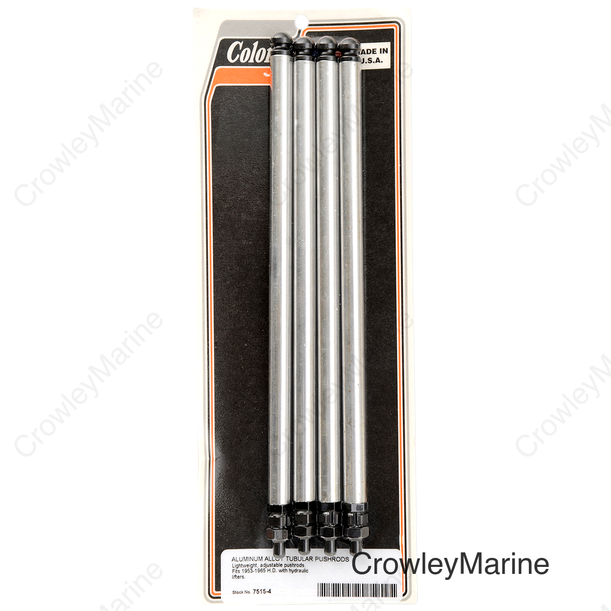 ALUMINUM PUSHROD SET MODELS W/ HYD LIFTERS 53-65