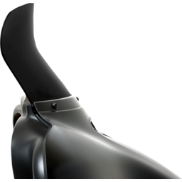 Spoiler Windshield - 8-1/2" - Dark Black Smoke - FLH thumbnail-1