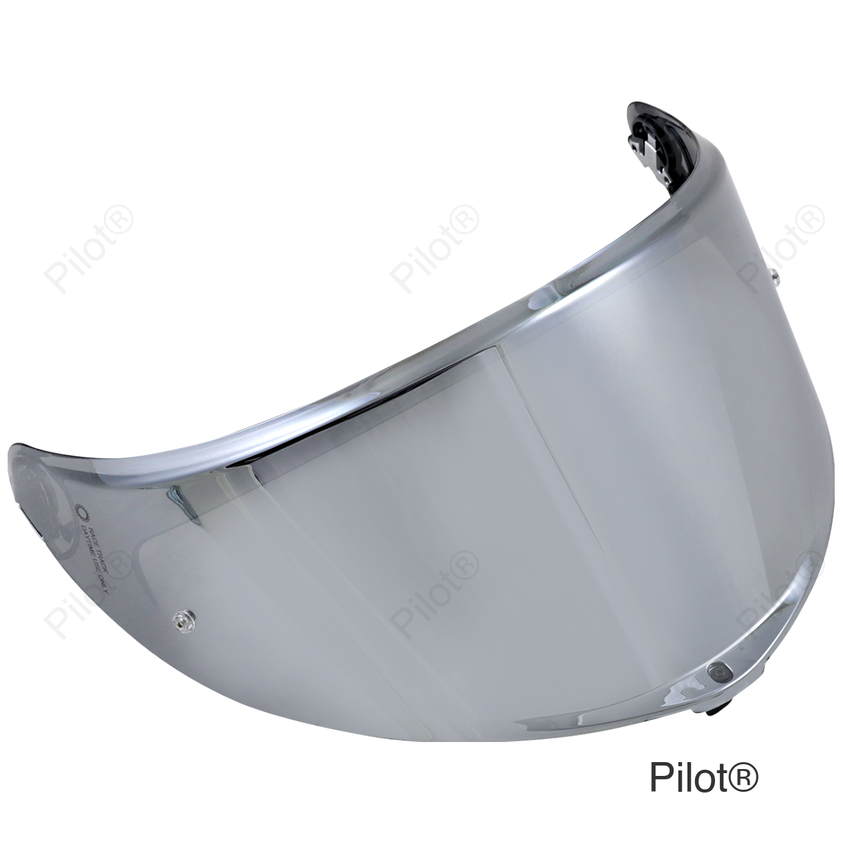 K6 Shield - Pinlock® 120 MaxVision Prepared - Iridium Silver