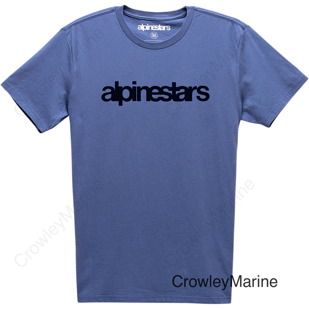 Heritage Word T-Shirt - Blue - 2XL