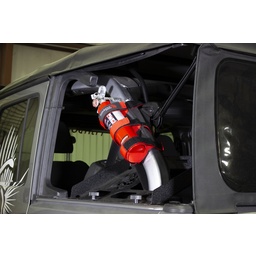 Fishbone Offroad Padded Roll Bar Red Fire Extinguisher Holder thumbnail-8
