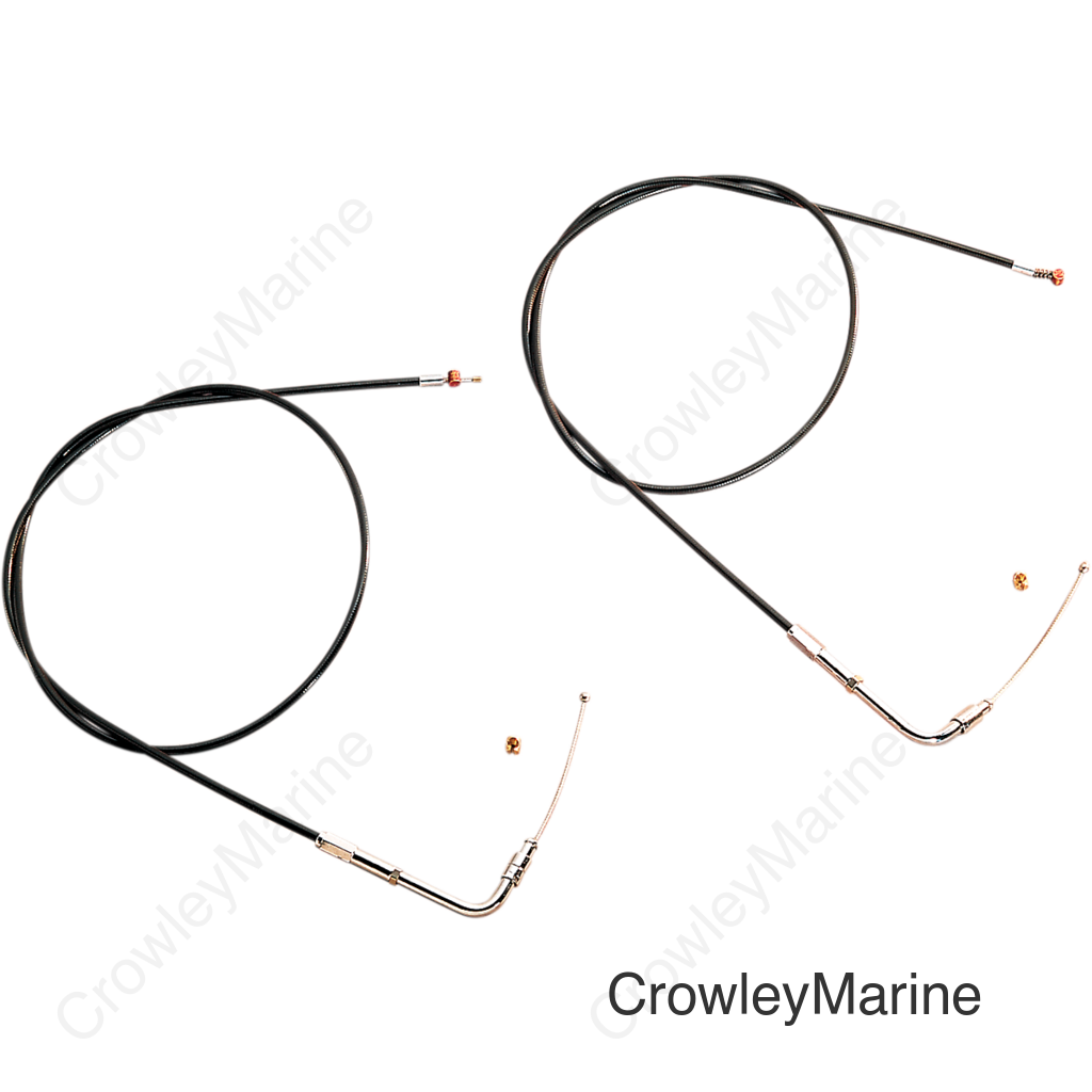 S&S Cycle 1996+ HD 42in Snap-In Throttle Cable - Open Side
