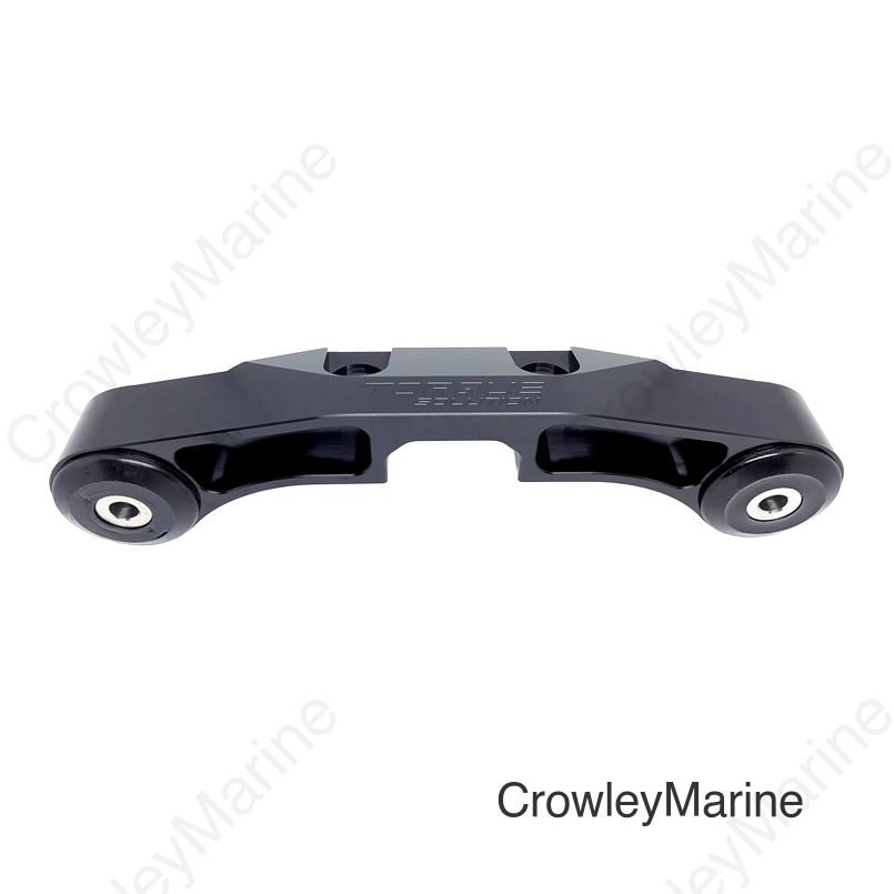 Torque Solution 08+ Subaru WRX/STI Solid Billet Rear Differential Brace - Black