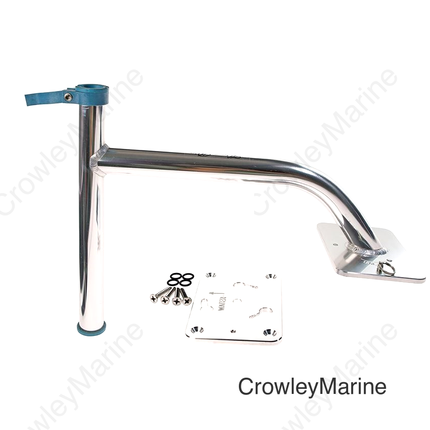 3 INCH BOW CLEAR ANODIZED (KPB30A)