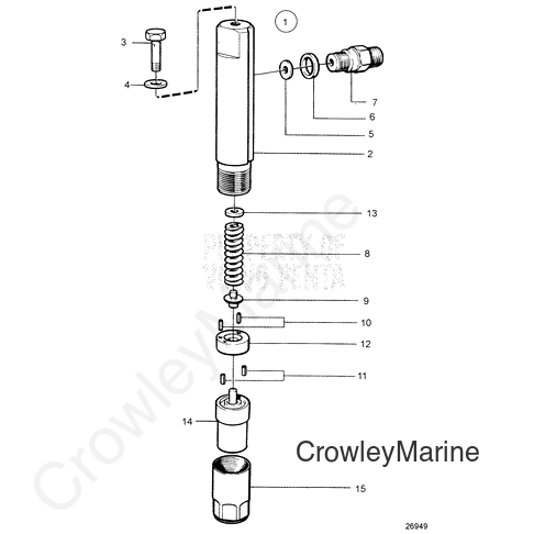 Adjusting Washer(V2) - Volvo Penta (3094473)
