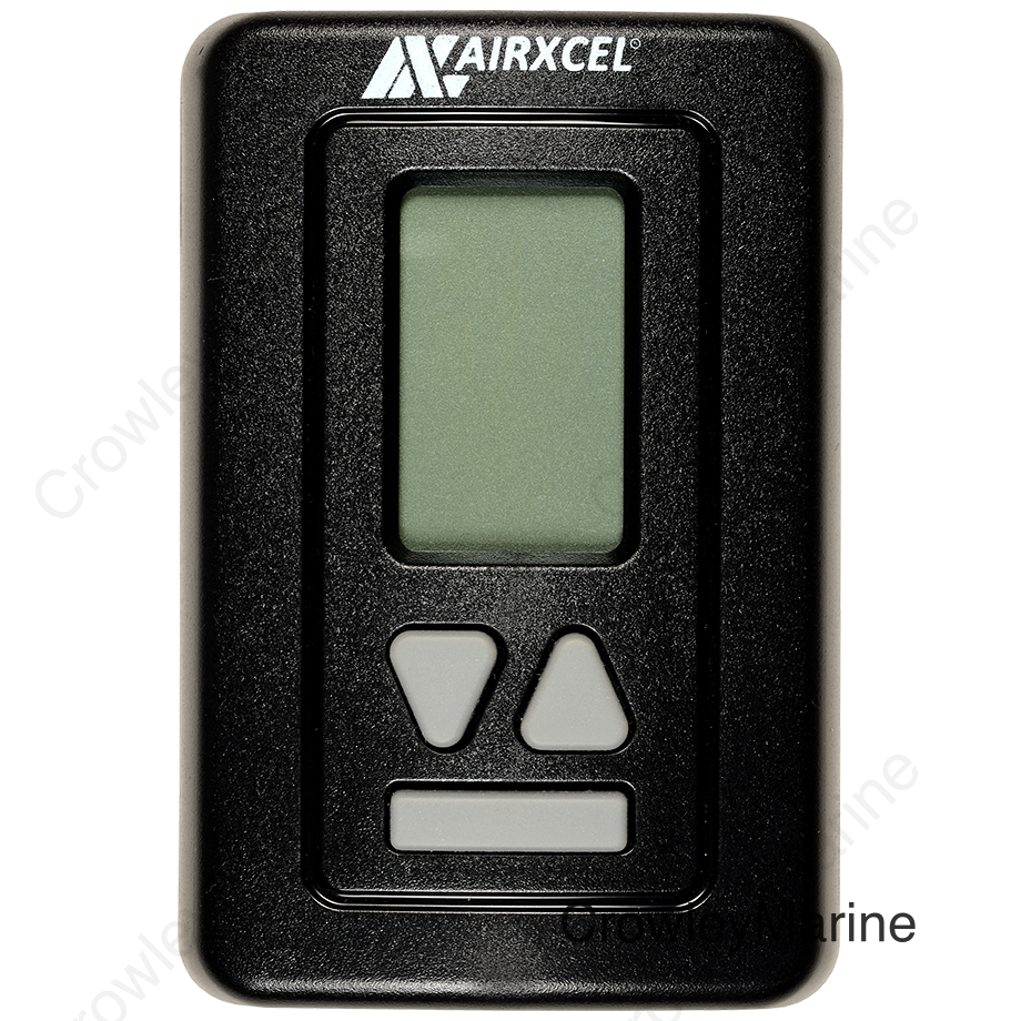 Coleman-Mach 9630A3371 Single Stage Digital Thermostat for Heat Pump, w/Plugs, Black