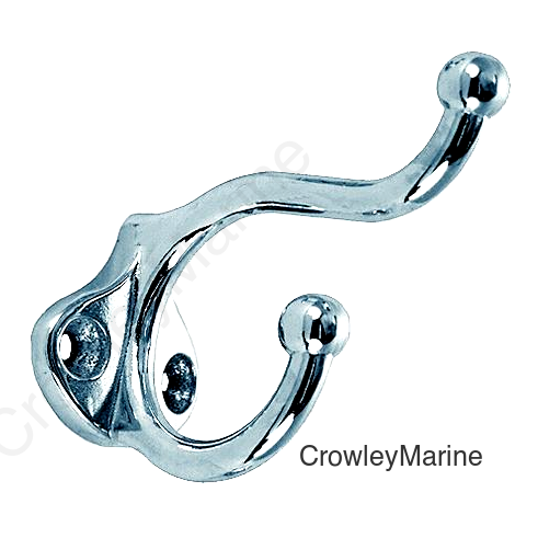 Hook Coat 3" Chrome