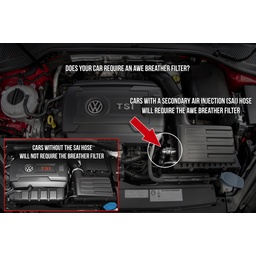 AWE Tuning S-FLO Breather Filter VW/Audi 2.0T thumbnail-1