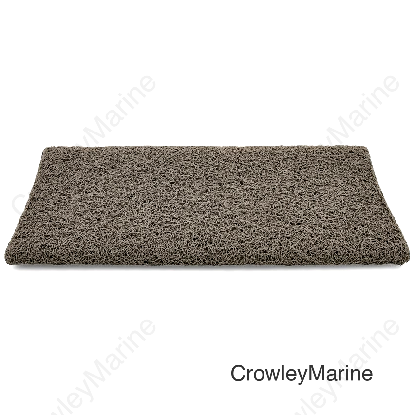 SCRUB RUG TPE 17.5X18 GRY