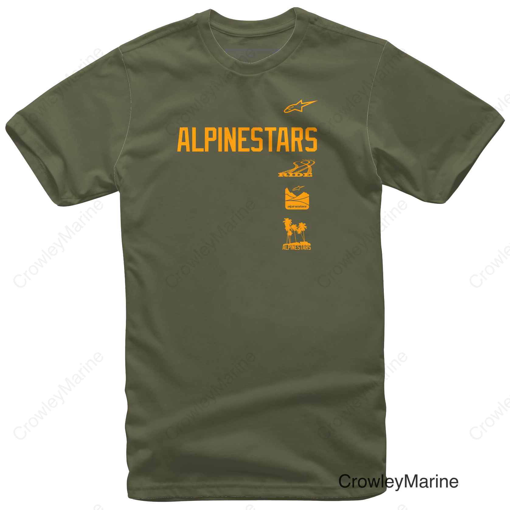 STACKER TEE MILITARY 2X