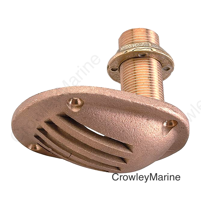 3/4" Scoop Thru Hull w/Nut