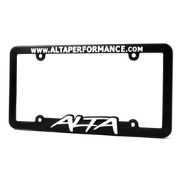 Alta Plastic License Plate Frame