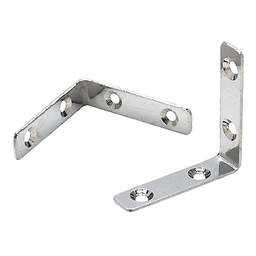 Seachoice Marine-Grade 90-Degree Angle Bracket, Polished 304 Stainless Steel, 2-3/8 in. X 1/2 in., Pack of 2 thumbnail-4