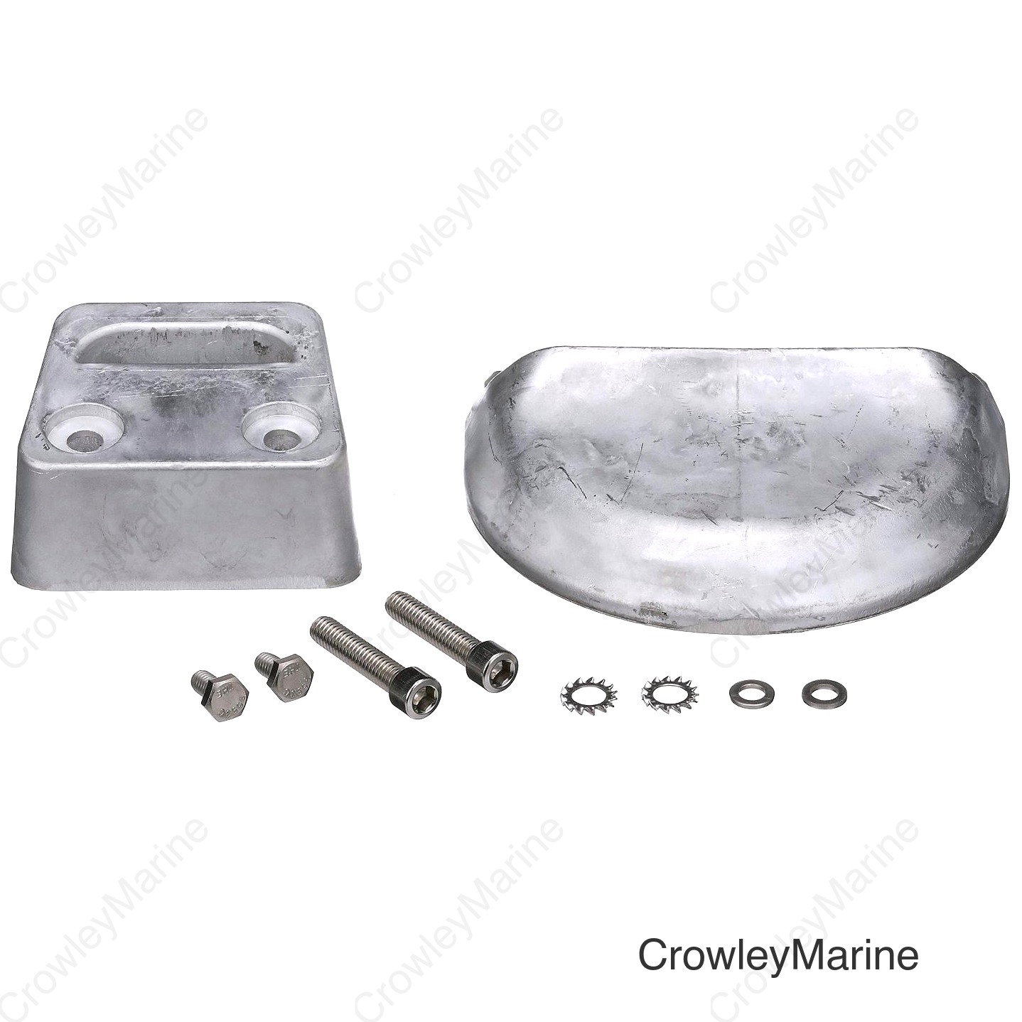 Seachoice Anode Kit, Volvo/OMC SX Engines, Aluminum, Cadmium-Free, Environmentally Friendly