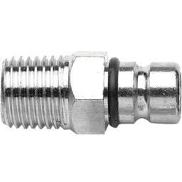 1/4" NPT Male Tank-Side, Chrome Plated Brass
