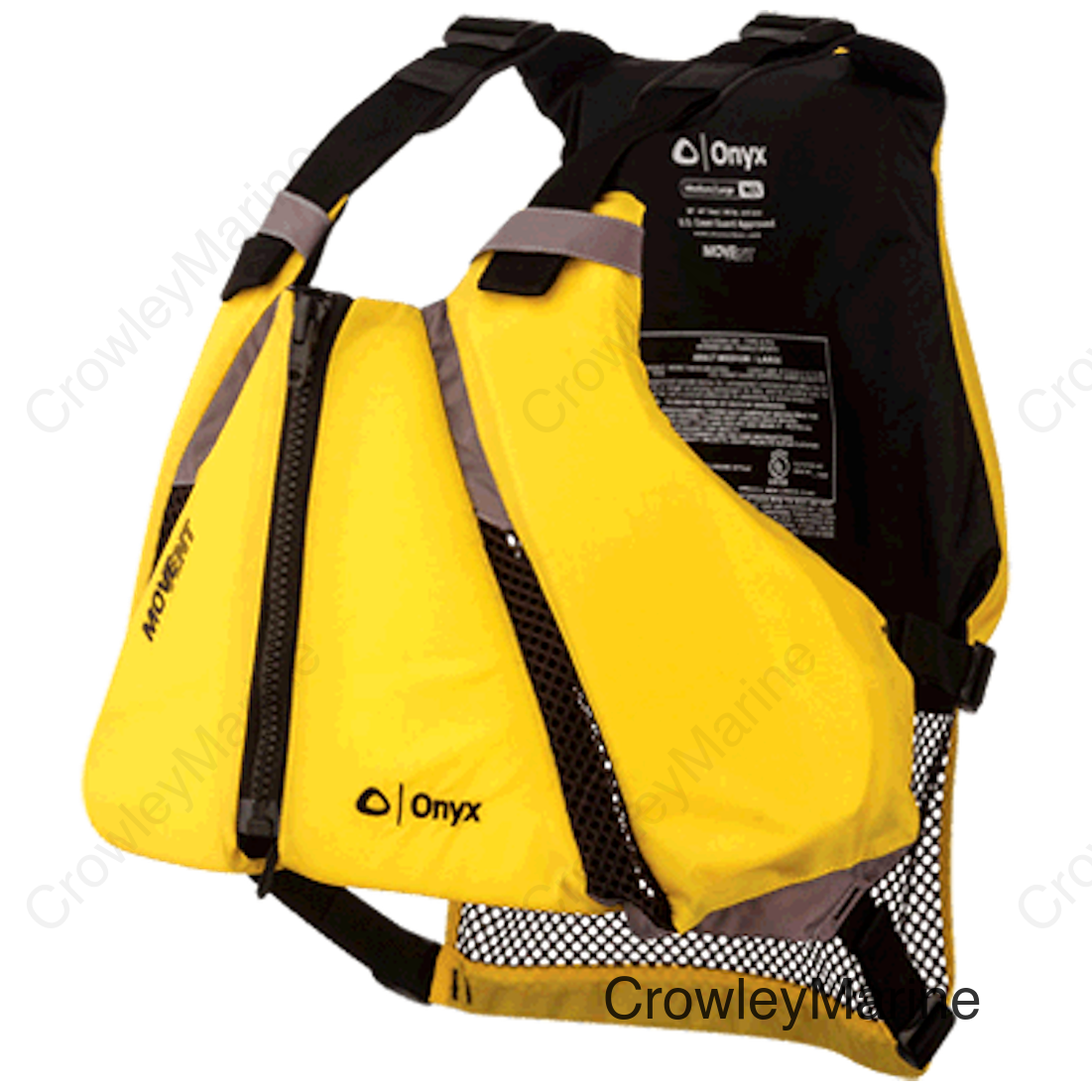 MOVEVENT CURVE LIFE VEST YLW XL/2XL