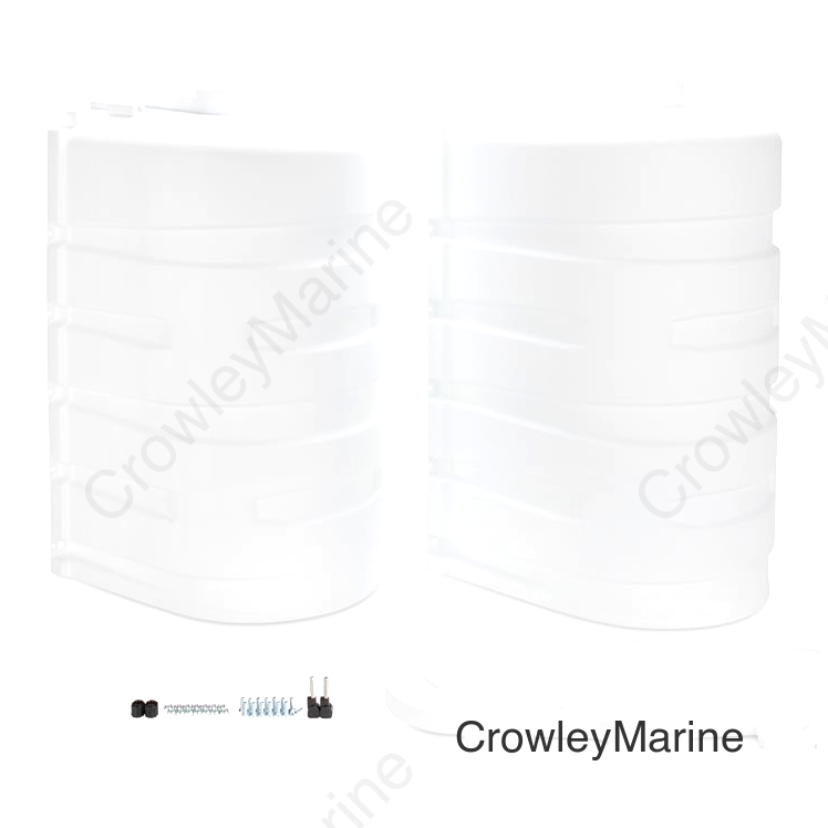 PROPANE TANK COVER DBL 30# WHT
