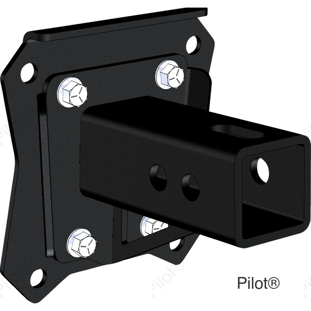 Hitch - Rear Receiver - 2" - Polaris RZR