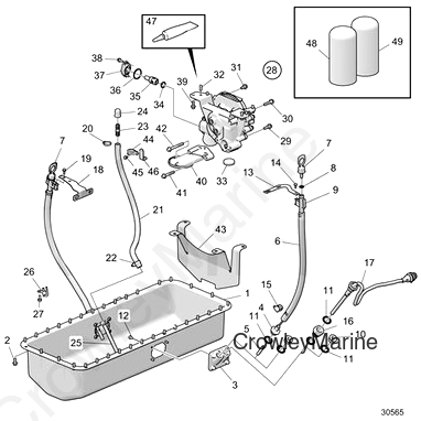 Bushing(V2) - Volvo Penta (23185526)