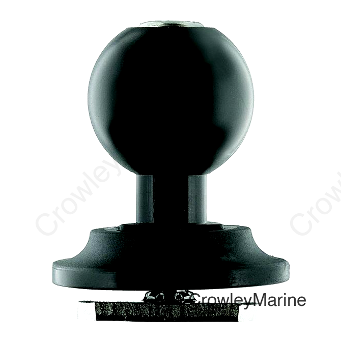 Scotty 0158 Ball With Track Adapter, 1"
