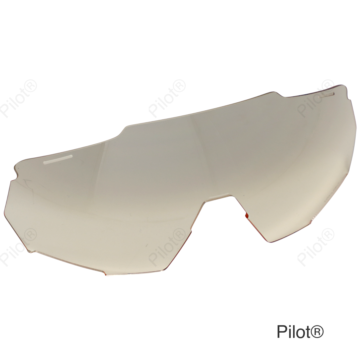 Racetrap Lens - Yellow Silver Mirror