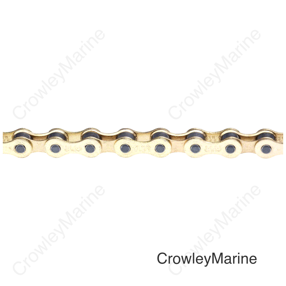 Cult 410 Chain - Single Speed 1/2 x 1/8 Gold