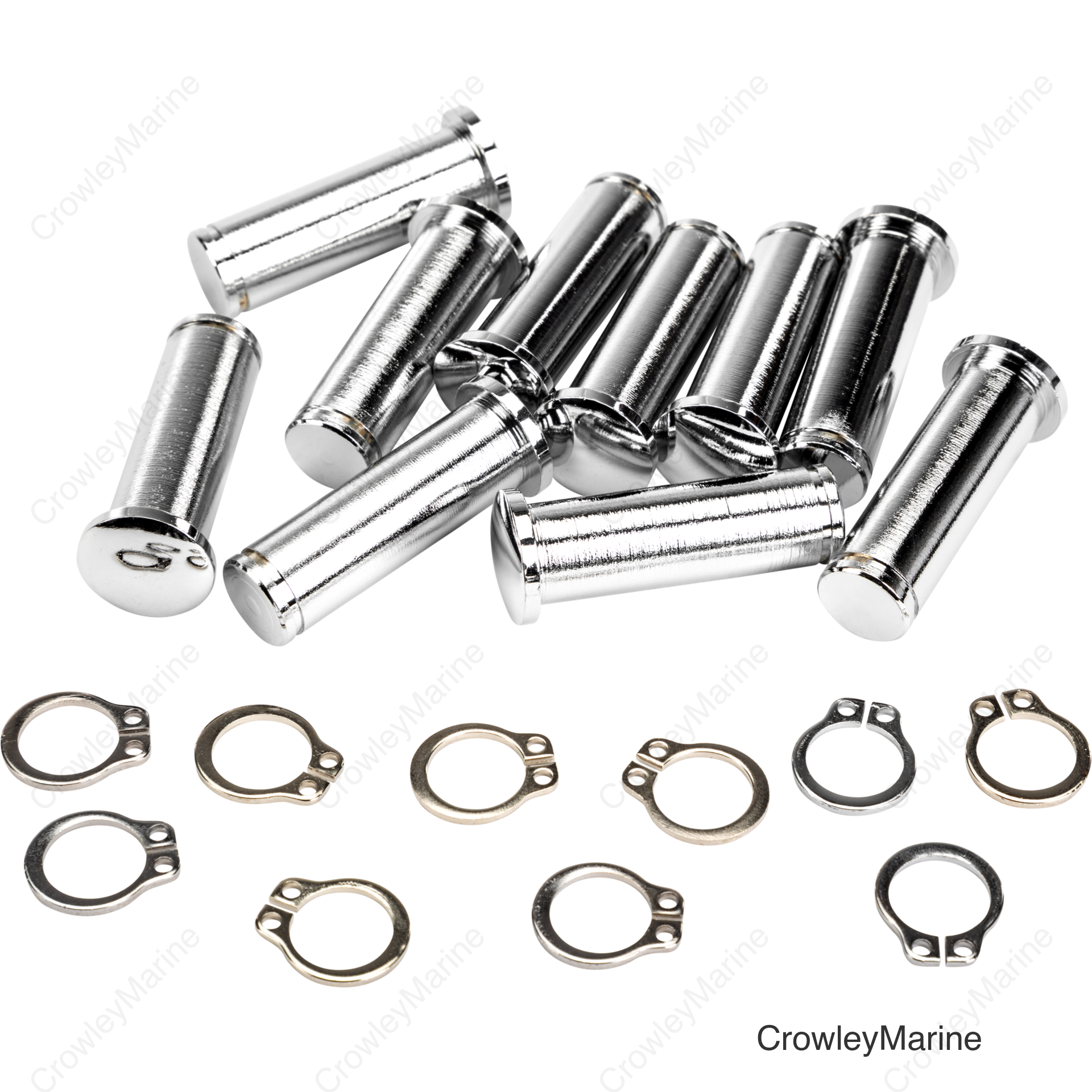 PIVOT PIN & CIRCLIP CLUTCH `08-20 FLH CHROME