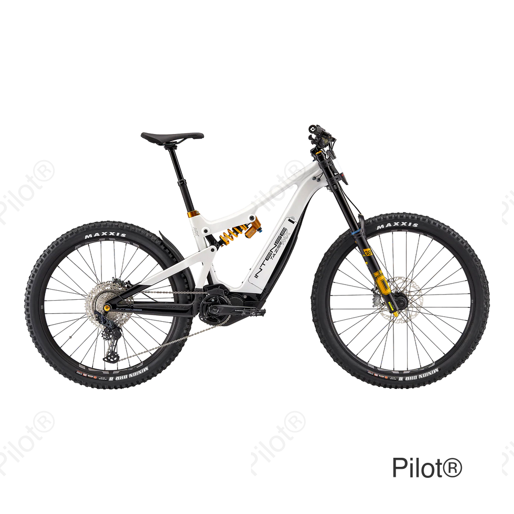 Tazer MX Carbon E-Bike - Pro Build - White - S/M