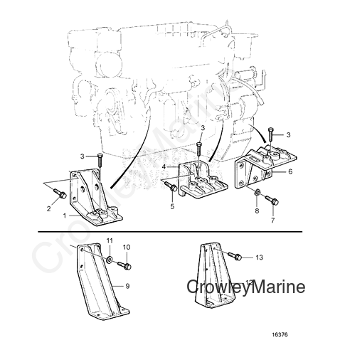 Screw - Volvo Penta (940134)