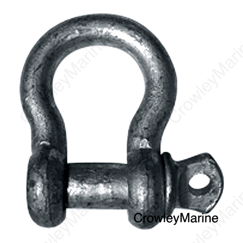 SHACKLE IMPORTED LR GALV 5/16I