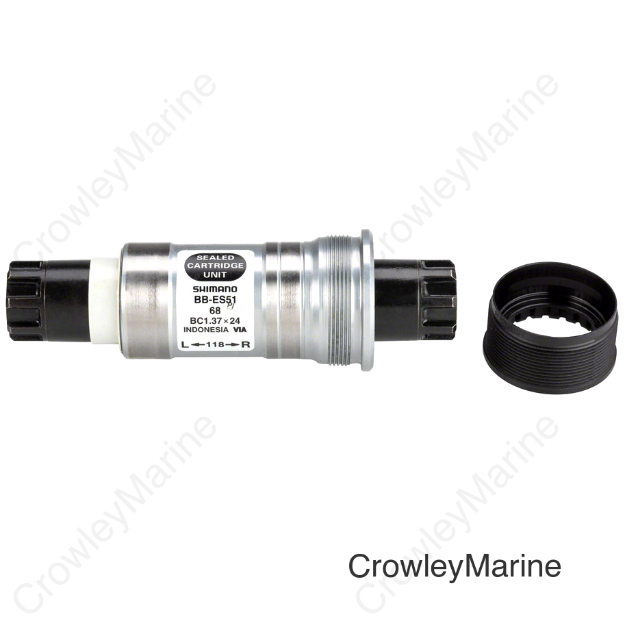Shimano ES51 68 x 118mm Octalink V2 Spline English Bottom Bracket