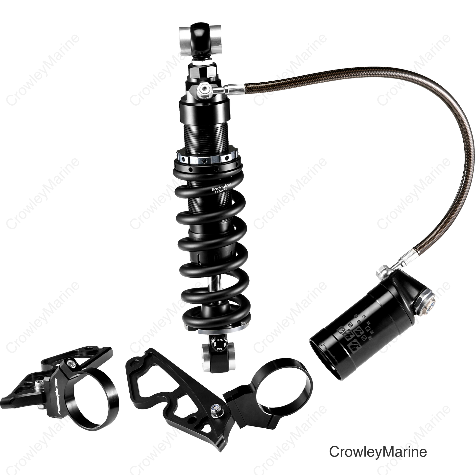 TOURING REMOTE RES SHOCKS 14" STD