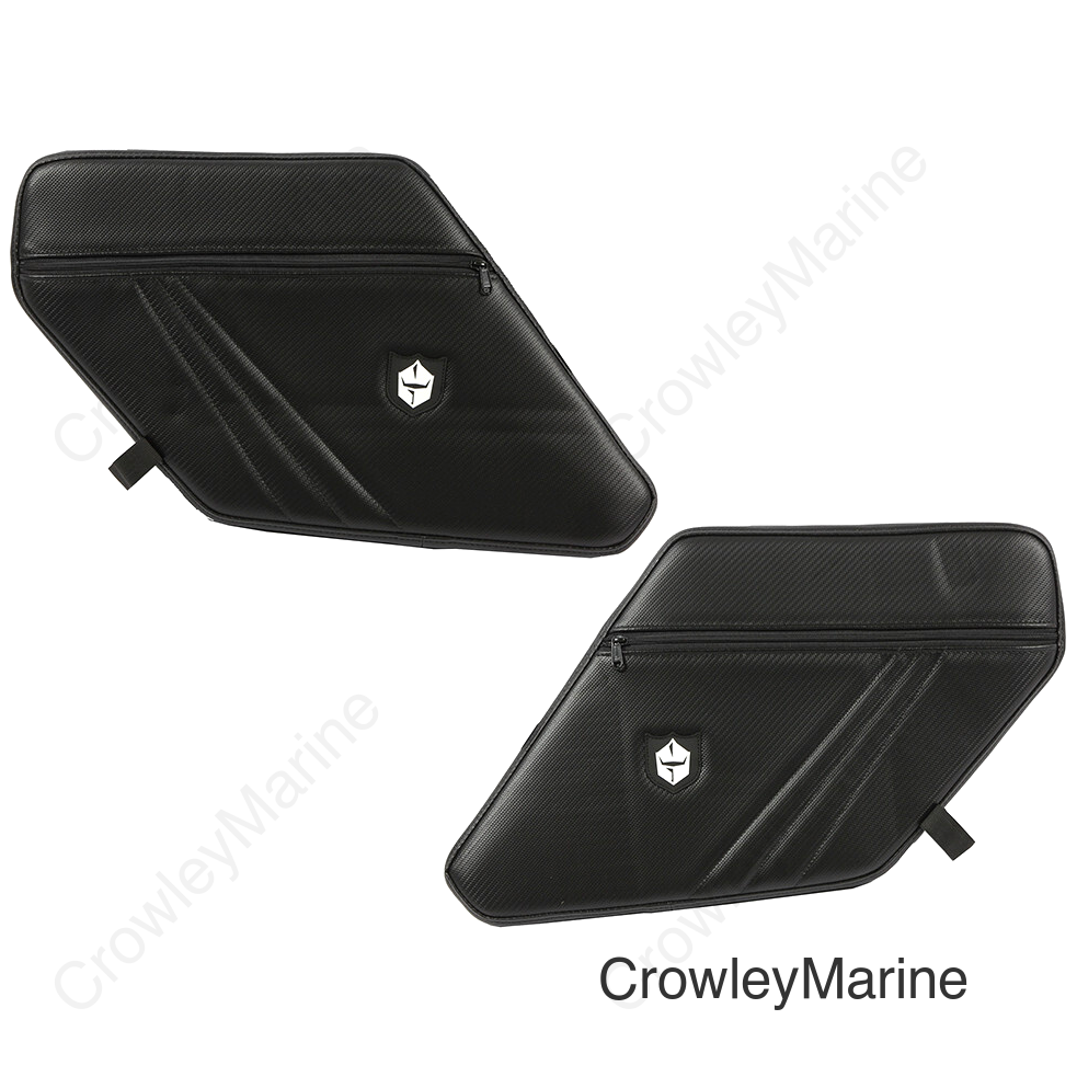 FRONT DOOR KNEE PADS WITH STORAGE POL
