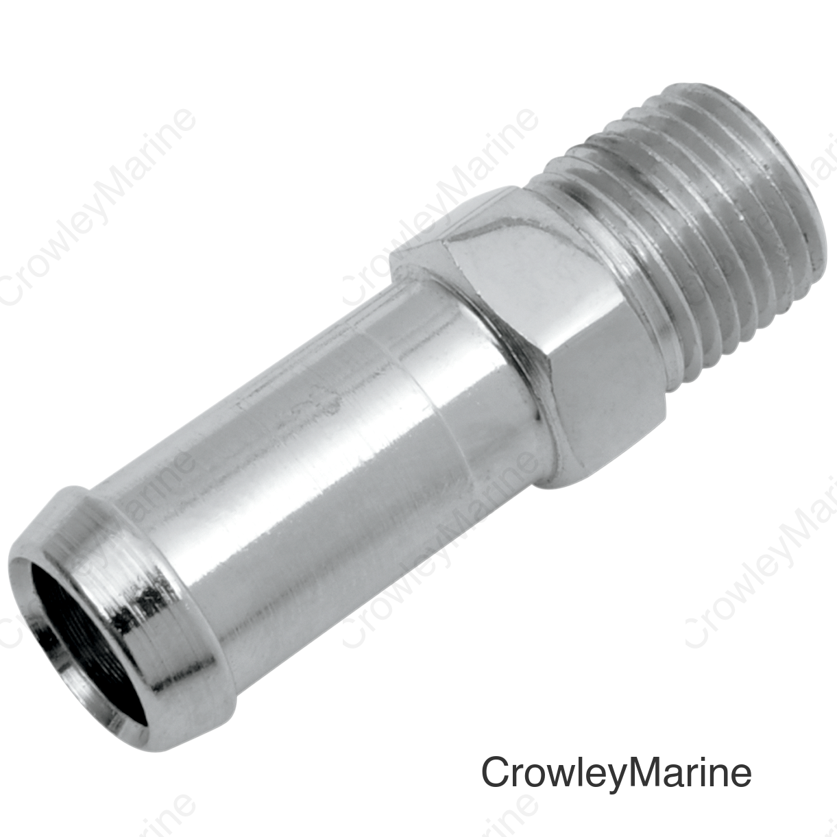 MALE STR 3/8"-1/8"NPT CHR