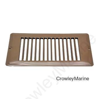 4 X 8 FACE PLATE - BROWN