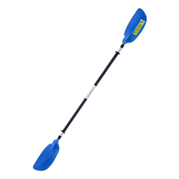 Seachoice 7 Ft. Curved-Blade Kayak Paddle, 2-Piece 1-1/8 in. Diameter Anodized Aluminum Shaft, 17 in. X 7-3/8 in. Blades thumbnail-7
