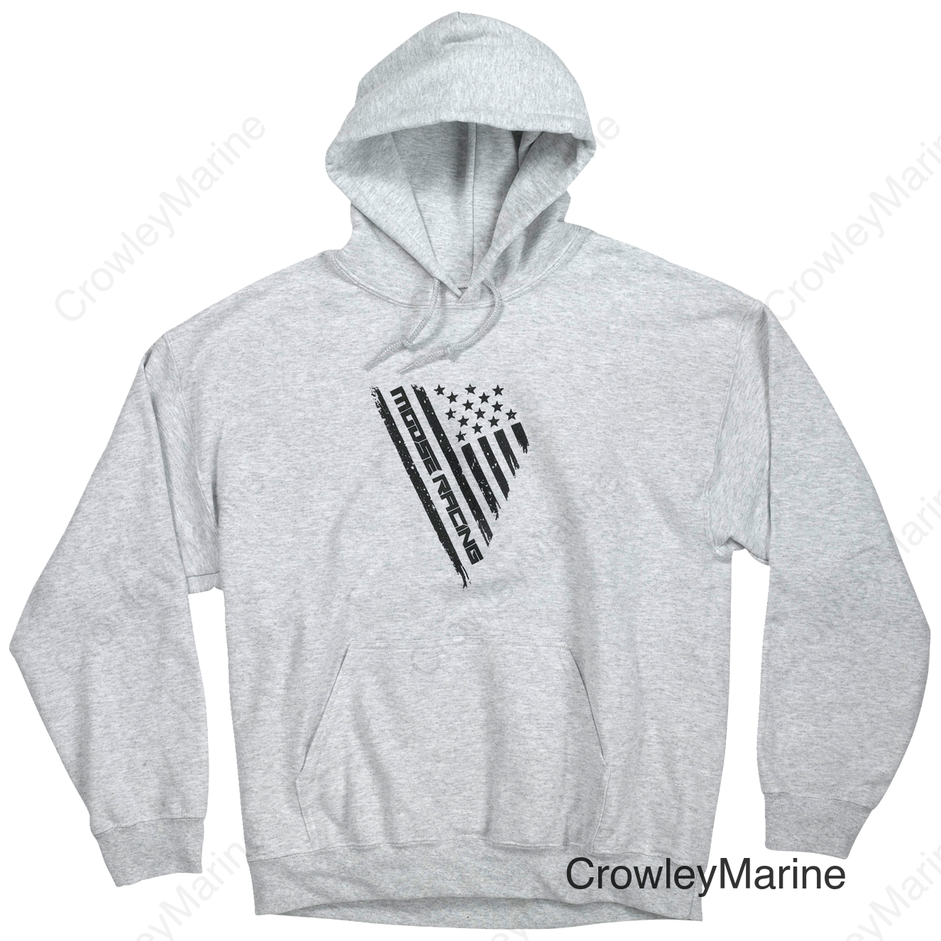 HOODY SALUTE ASH XL