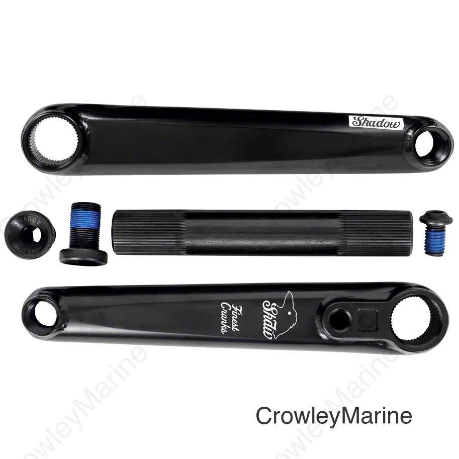 The Shadow Conspiracy Finest BMX Crankset - 175mm Black