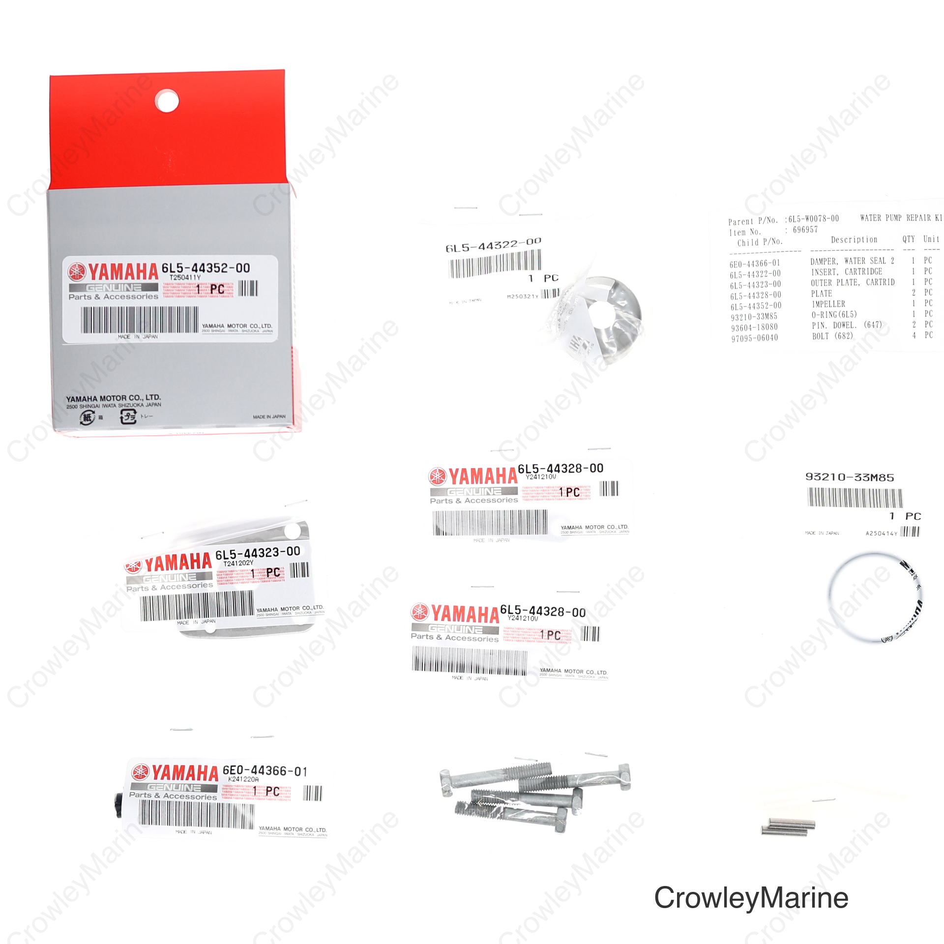 Water Pump Repair Kit