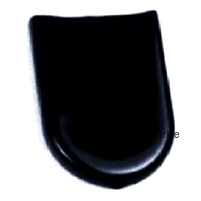 Handle Cover, Vinyl, Flat, 1/4"x 2" ID, 3" Long (384600)