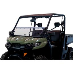 Folding Windshield - Hard Coated Polycarbonate - Defender thumbnail-1