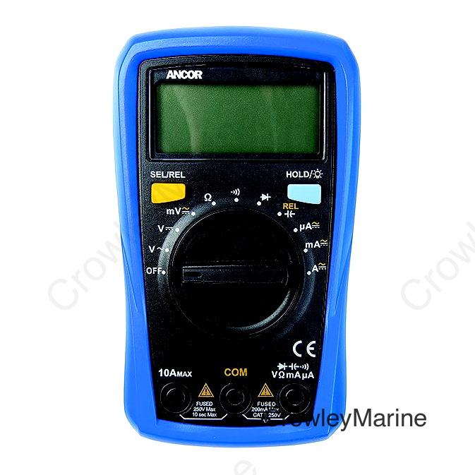 Ancor 703072 8 Function Digital Multimeter