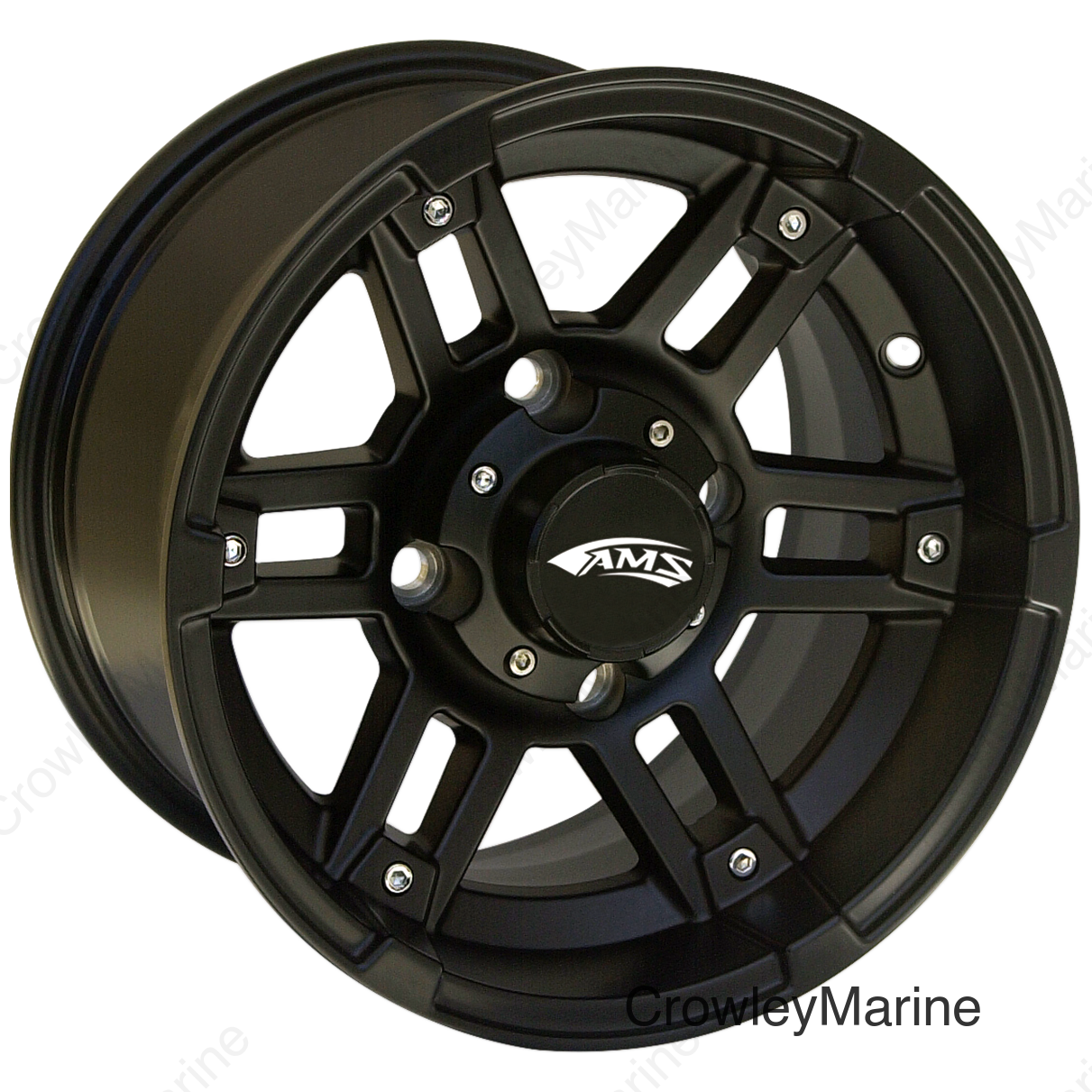 Wheel - Roll'n 104 - Front/Rear - Black - 12x7 - 4/110 - 5+2